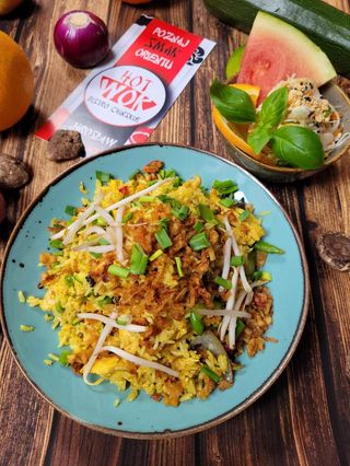 Ryż smażony z kurczakiem