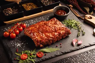1/2 Costilla Barbacoa