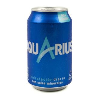 Aquarius Limón lata 330ml.
