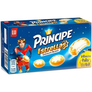 Principe Estrellas Chocolate Blanco 150gr