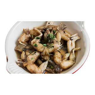 Cuisses de Grenouille aux Champignons + Bambou