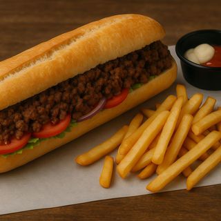 Bocadillos carne picada