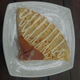 Palačinka pršuta sir prilog