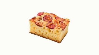 Śliwka na maślanym biszkopcie