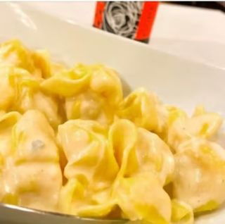 Pasta con Salsa de Peras y Gorgorzola