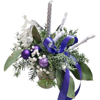 CANA CU DECOR DE CRACIUN 