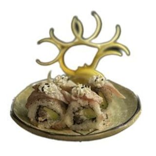 136.Uramaki De Atún Flameado (4 Uds.)