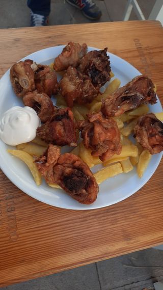 Plato De Pollo Frito