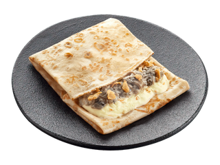 Palačinka sa krompirom i pečurkama