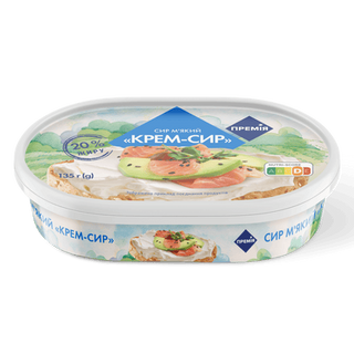 Крем-сир «Премія» 20% (135г)