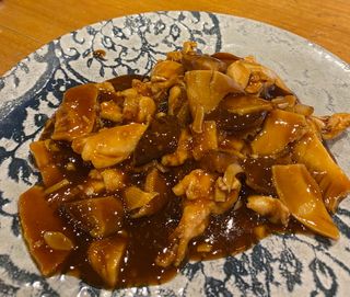 (58)Pollo con Bambú Seta China