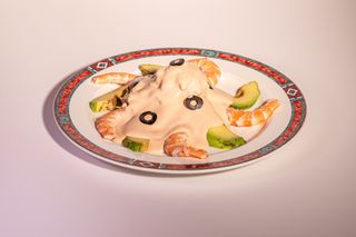 Cocktail Aguacate Langostinos