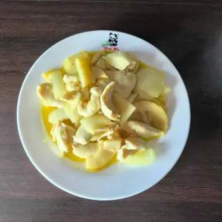 61 Pollo in salsa curry