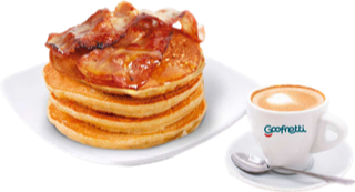 Pancake de  Huevo con Atún y Queso