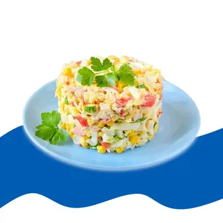Салат Адмірал з краб. паличками (150г)