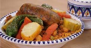 Couscous Calamar Farci + 2 Doights de Fatma