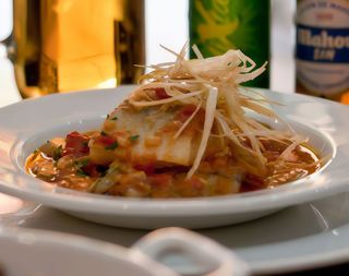 Bacalao Con Pisto (Ración)