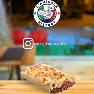 Tacos Viande Hachée gratinée 