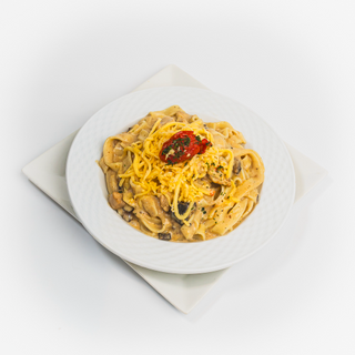  Pâtes poulet basquais   Pate poulet basquais