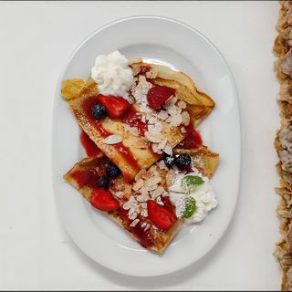 Naleśniki z serem na słodko