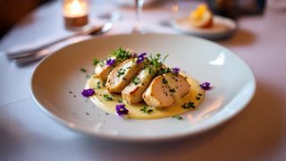 Piept de pui cu gorgonzola