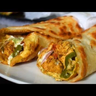 Chicken Turkey Paratha roll