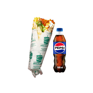 Combo Shaorma Lipie Mare + Pepsi 500ml