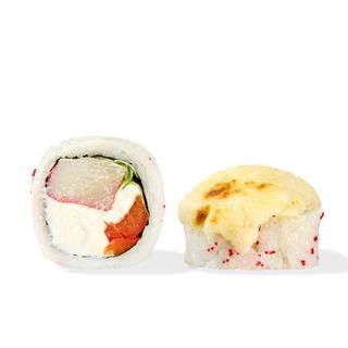 Рол запечеий з крабовим міксом