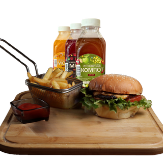 Комбо №2 Чизбургер говядина