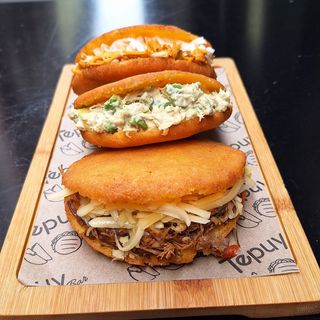 Trío arepas
