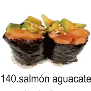 140.salmón aguacate 2u