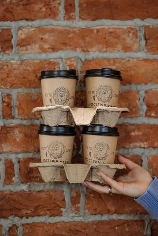 Кава Американо з молоком (150мл)