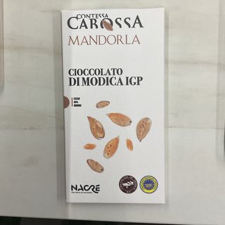 Cioccolato di Modica I.G.P. 60% Gusto Mandorla 