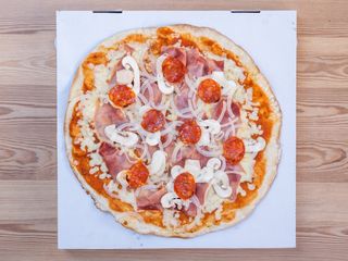 Pizza 4 estaciones (30 cm.)