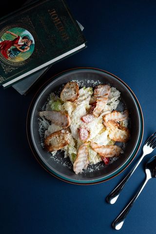 Салат "Цезарь" с курицей