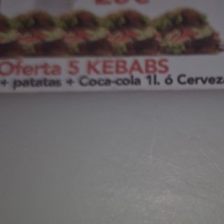 Oferta 5 Kebabs
