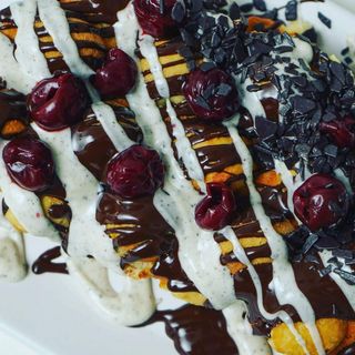 Raffaello bubble waffle