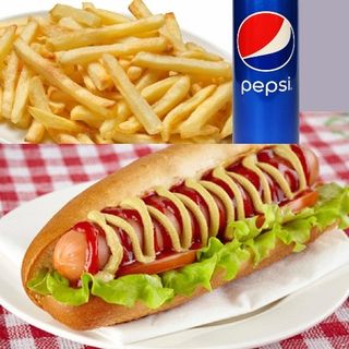 Menù hot dog 