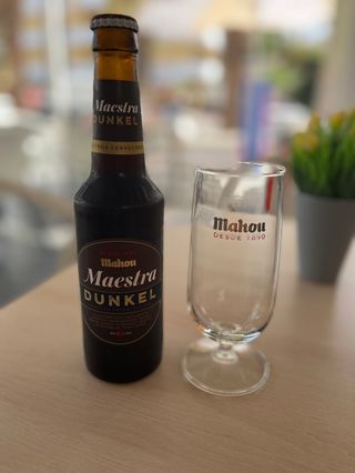 Cerveza Mahou Maestra Dunkel (330 Ml.)