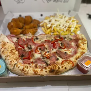 Quattro Stagioni & crispy box