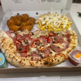 Quattro Stagioni & crispy box