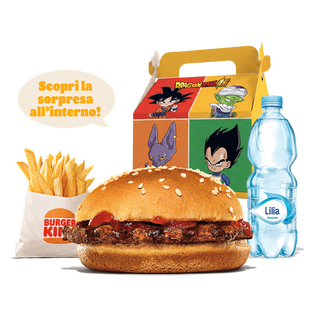 King junior hamburger menù