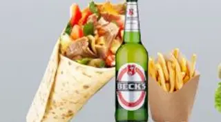 Menù piadina kebap con birra 33 cl