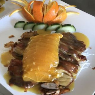 Pato Con Salsa Naranja