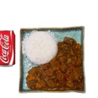 98 arroz blanco con ternera picante 