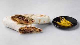 Донер в лаваше (1,5 порции) 