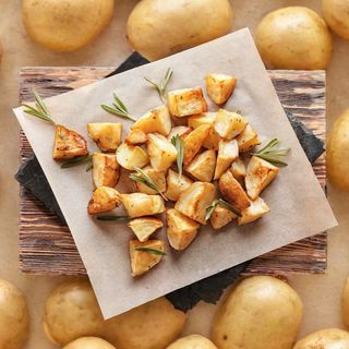 Patate al forno una porzione