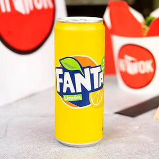 Fanta Limón lata 330ml.