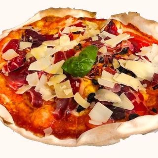 Pizza ibérica