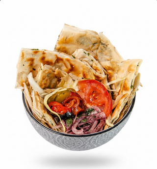 Gozleme mięso i ser